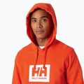 Чоловічий світшот Helly Hansen Hh Box вишневий помідор 3