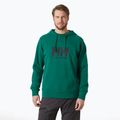 Чоловіче худі Helly Hansen HH Logo Hoodie 2.0 смарагдове