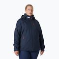Куртка вітрильна жіноча Helly Hansen Crew Hooded Midlayer Plus 2.0 navy