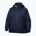 Куртка вітрильна жіноча Helly Hansen Crew Hooded Midlayer Plus 2.0 navy 9