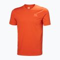Футболка чоловіча Helly Hansen Nord Graphic patrol orange 4