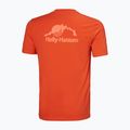 Футболка чоловіча Helly Hansen Nord Graphic patrol orange 5