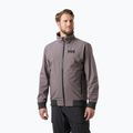 Куртка вітрильна чоловіча Helly Hansen HP Racing Lifaloft Bomber sparrow grey
