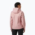 Куртка вітрильна жіноча Helly Hansen Crew Hooded Midlayer 2.0 pink salt 2