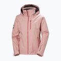 Куртка вітрильна жіноча Helly Hansen Crew Hooded Midlayer 2.0 pink salt 7