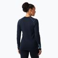 Жіноча термоактивна кофта Helly Hansen Lifa Merino Midweight Graphic Crew navy nordic rose aop 2