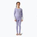 Комплект термобілизни дитячий Helly Hansen JR Lifa Merino Midweight bright lavender