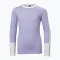 Комплект термобілизни дитячий Helly Hansen JR Lifa Merino Midweight bright lavender 6