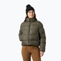 Пуховик жіночий Helly Hansen Jade Puffer sepia houndstooth aop
