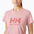Футболка жіноча Helly Hansen Logo 3.0 pink salt 3