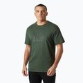 Футболка чоловіча Helly Hansen Box T 2.0 jungle green