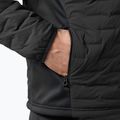 Куртка вітрильна чоловіча Helly Hansen HP Hybrid Stretch Hooded Insulator ebony 5