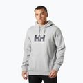 Кофта чоловіча Helly Hansen HH Logo Hoodie grey/melange