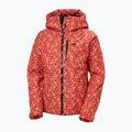 Куртка лижна жіноча Helly Hansen Valdisere 3.0 red floral aop 9