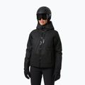 Куртка лижна жіноча Helly Hansen Valdisere 3.0 black embossed stripes