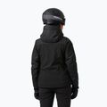 Куртка лижна жіноча Helly Hansen Valdisere 3.0 black embossed stripes 2