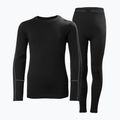 Комплект термобілизни дитячий Helly Hansen JR Lifa Merino Midweight black