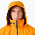 Куртка вітрильна чоловіча Helly Hansen Crew Hooded 2.0 ignite orange 3
