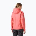 Куртка вітрильна жіноча Helly Hansen Crew Hooded 2.0 sunset pink 2
