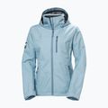 Куртка вітрильна жіноча Helly Hansen Crew Hooded 2.0 windy blue 8
