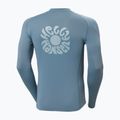 Лонгслів для плавання чоловічий Helly Hansen Waterwear Rashguard washed navy 6