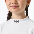 Лонгслів для плавання дитячий Helly Hansen Waterwear Rashguard Jr white 3