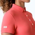 Футболка поло жіноча Helly Hansen Crewline Polo sunset pink 4