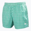 Шорти вітрильні чоловічі Helly Hansen Newport Trunk 4.5" dark mint offset stripe ao