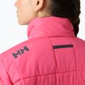Куртка вітрильна жіноча Helly Hansen Crew Insulator 2.0 hot pink 4