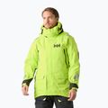 Куртка вітрильна чоловіча Helly Hansen Skagen Offshore luminous green