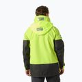 Куртка вітрильна чоловіча Helly Hansen Skagen Offshore luminous green 2