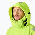 Куртка вітрильна чоловіча Helly Hansen Skagen Offshore luminous green 3