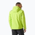 Куртка вітрильна чоловіча Helly Hansen Crew Hooded Midlayer 2 luminous green 2