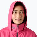 Куртка вітрильна жіноча Helly Hansen Crew Hooded Midlayer 2.0 hot pink 3