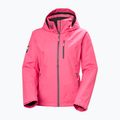 Куртка вітрильна жіноча Helly Hansen Crew Hooded Midlayer 2.0 hot pink 8