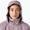 Куртка вітрильна жіноча Helly Hansen Crew Hooded Pile purple clay 3
