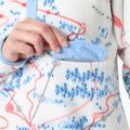 Кофта флісова жіноча Helly Hansen Maridalen Printed Fleece white slope map aop 3