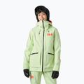 Куртка лижна жіноча Helly Hansen Powderqueen 3.0 washed lime