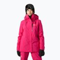 Куртка лижна жіноча Helly Hansen Powshot cranberry