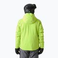 Куртка лижна чоловіча Helly Hansen Alpha 4.0 luminous green 2
