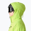Куртка лижна чоловіча Helly Hansen Alpha 4.0 luminous green 3