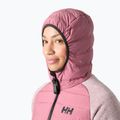 Куртка гібридна жіноча Helly Hansen Skagen Hybrid Knit Insulator wildberry 3