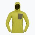 Кофта трекінгова чоловіча NORRONA Falketind Warm1 Hood golden lime/olive night 6