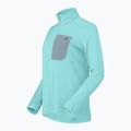 Кофта трекінгова жіноча NORRONA Femund Warm1 Zip Neck aqua haze/trooper 7