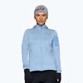 Кофта трекінгова жіноча NORRONA Falketind Warm2 Stretch Hood cashmere blue/allure