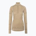 Кофта термоактивна жіноча KARI TRAA Smekker Half Zip mocha 3