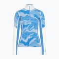 Кофта термоактивна жіноча KARI TRAA Olea Half Zip ocean 5