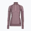 Кофта термоактивна жіноча KARI TRAA Smekker Half Zip cocoa powder 4