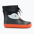 Дитячі гумові чоботи Viking Footwear Alv Barefoot з відбитком лапи чорного кольору 8