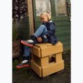 Дитячі гумові чоботи Viking Footwear Alv Barefoot з відбитком лапи чорного кольору 14